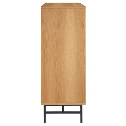 80x113x40 Skandi Hochkommode in Eiche - Piassona