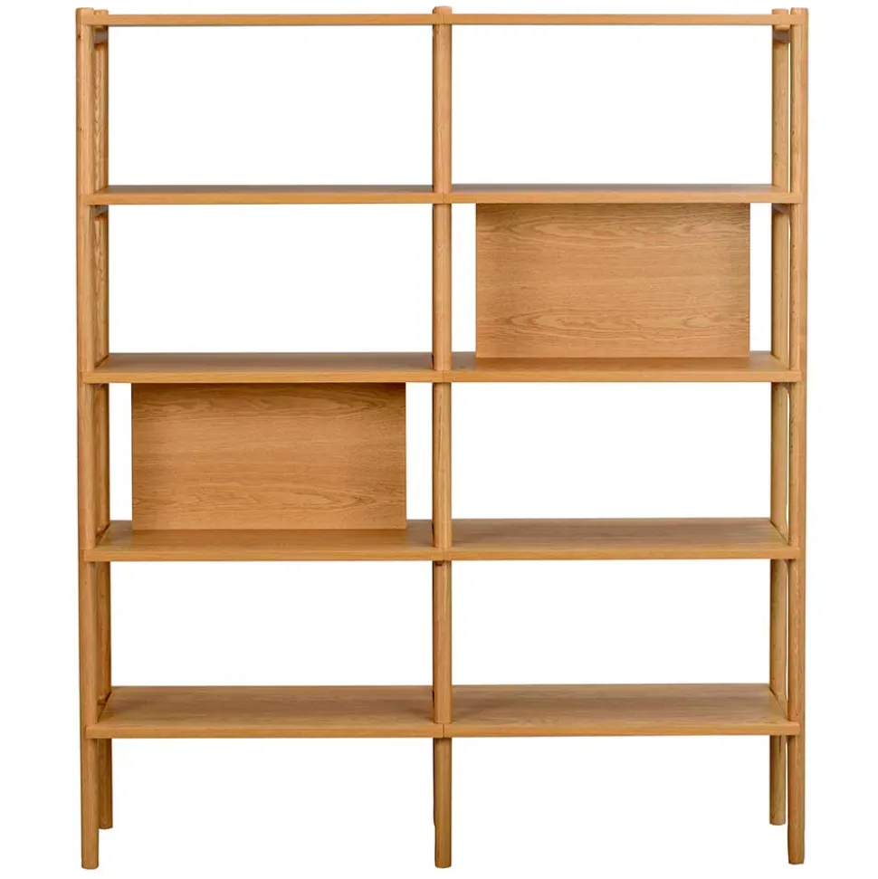 140x166x36 Skandi Regal mit acht Fächern - Esman