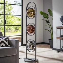 37x160x37 Standleuchte aus Glas mehrfarbig - Tedoria