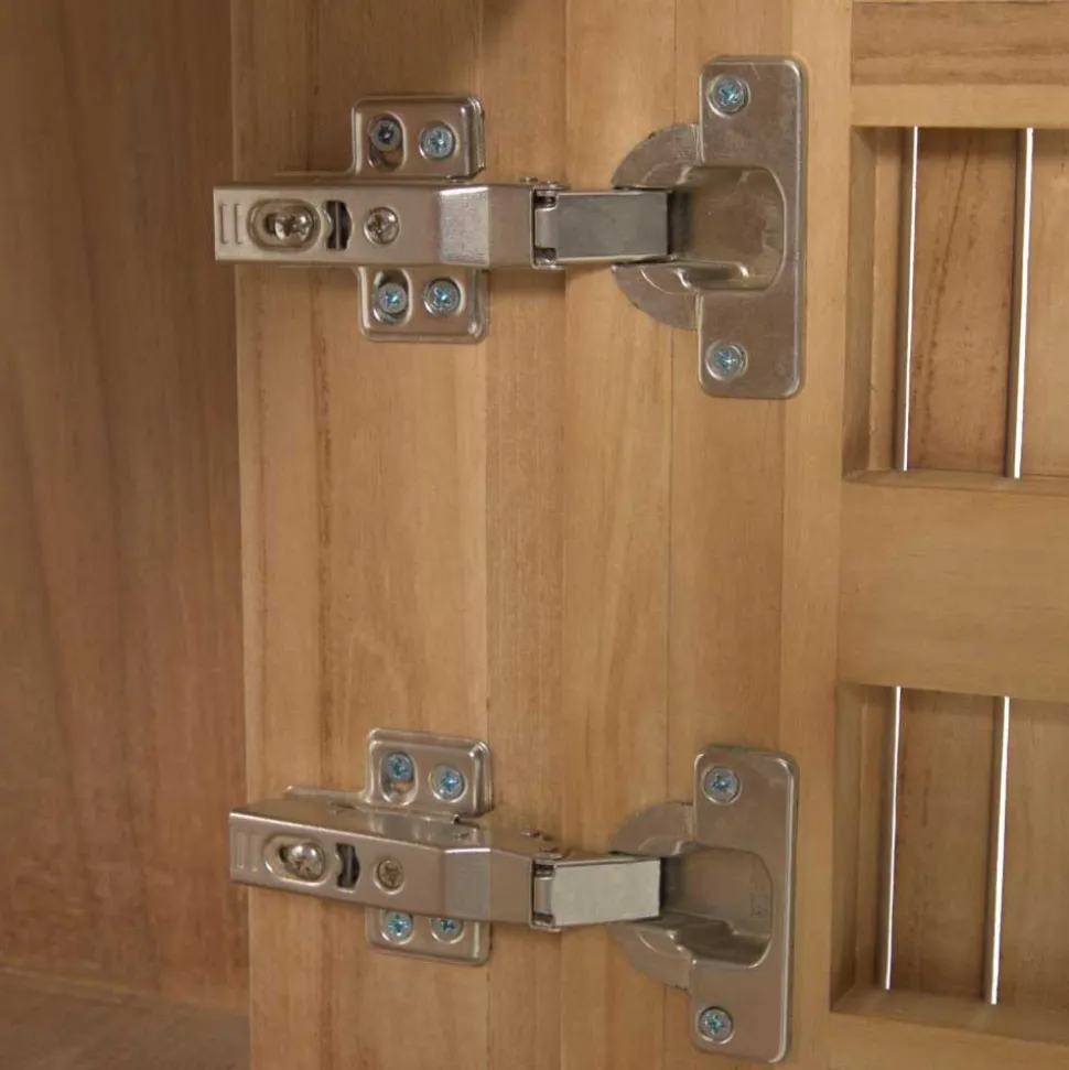 60x40x41 Teak Badschrank für Wandmontage - Sojettes