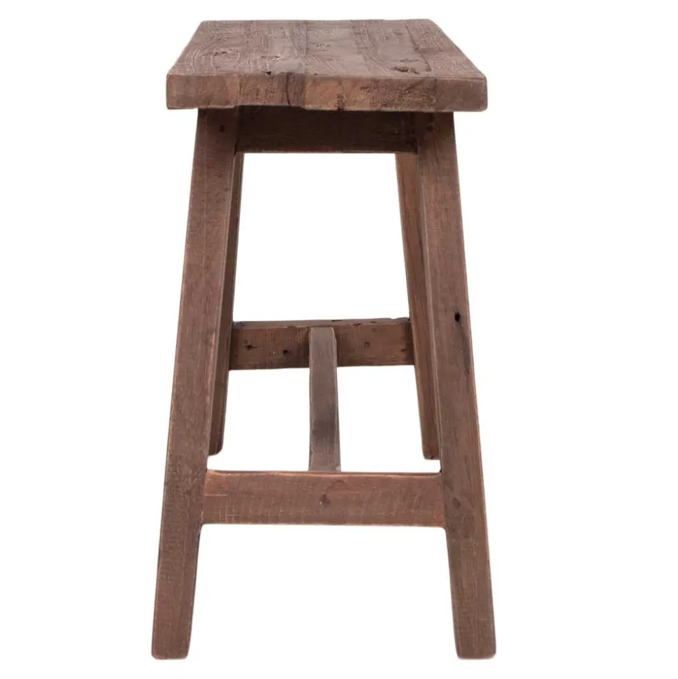 90x45x25 Teakholz Bank naturbelassen - Verdena