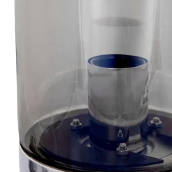 14x33x14 Tischleuchte aus Glas & Holz - Holly