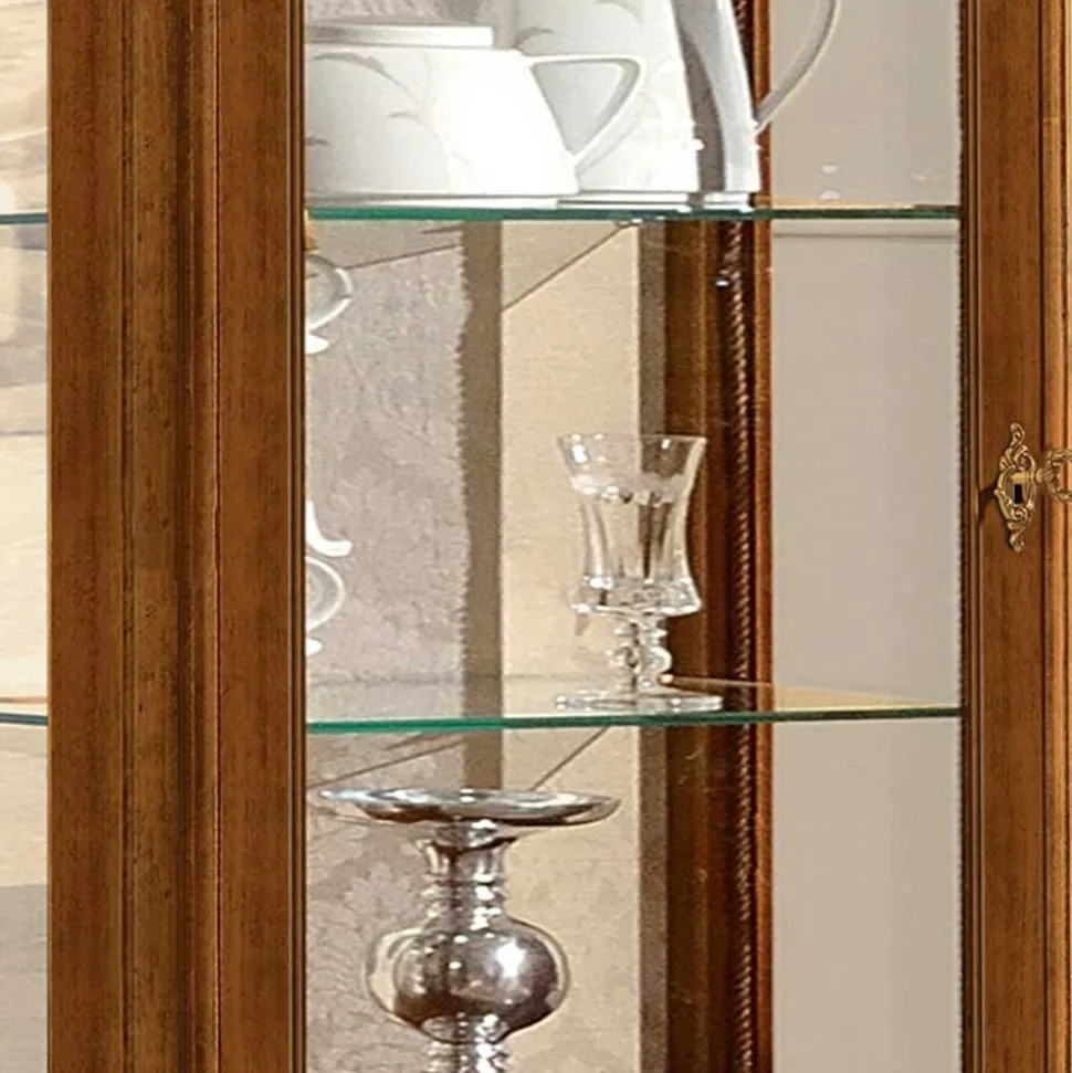 64x199x40 1-türige Vitrine im Italienischen Stil - Aciara