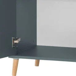 51x93x41 1-türiger Office Schrank in Petrol - Baiamare