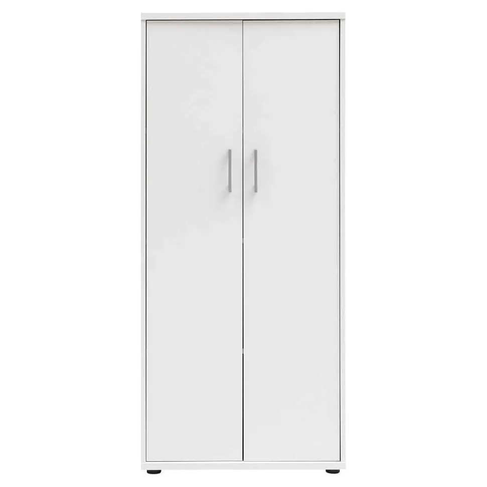 65x147x35 2-türiger Officeschrank in Weiß - Radiassu