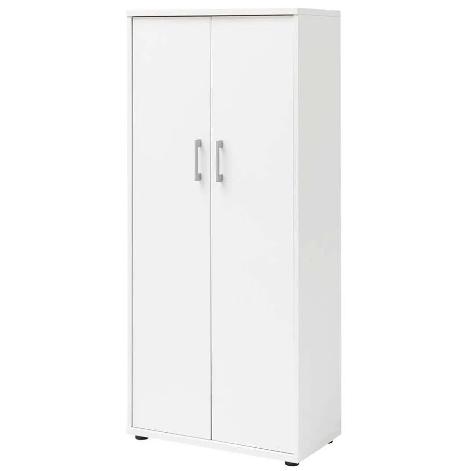 65x147x35 2-türiger Officeschrank in Weiß - Radiassu