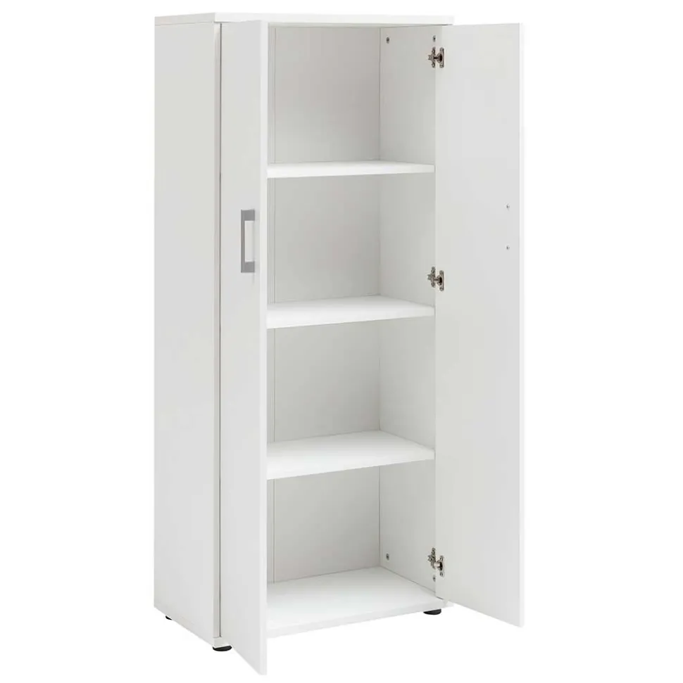 65x147x35 2-türiger Officeschrank in Weiß - Radiassu