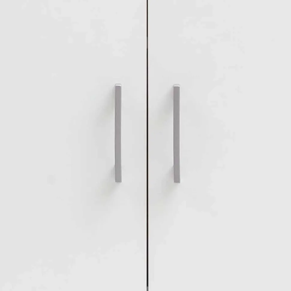 65x147x35 2-türiger Officeschrank in Weiß - Radiassu