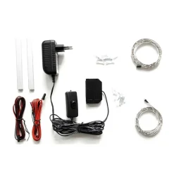 75x199x37 2-türiger Wohnzimmerschrank modern - Apulco