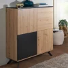 110x125x40 4-türiges Highboard modern - Heraklion