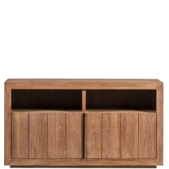 138x75x50 TV Kommode aus Teak Massivholz - Myons