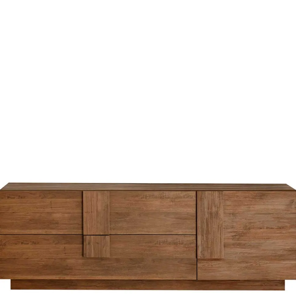 181x63x44 TV Kommode in Holzoptik - Basento