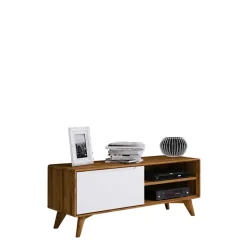 120x48x40 TV Kommode in Wildeiche mit Weiß - Diesta I