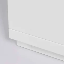 200x44x36 TV Lowboard in Weiß & Eiche - Vintilias