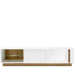 188x46x40 TV Lowboard mit 2 Klappen - Myrda