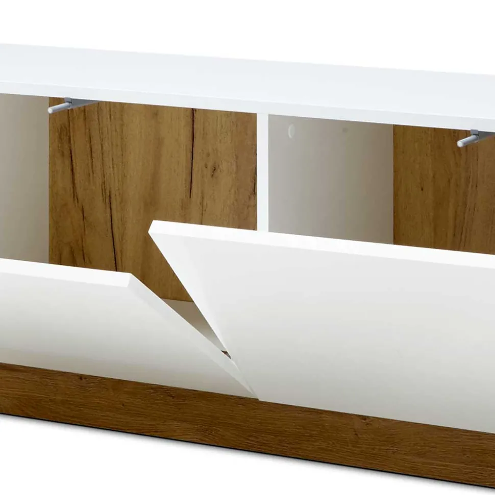 188x46x40 TV Lowboard mit 2 Klappen - Myrda