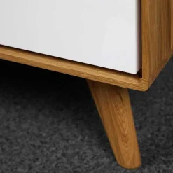 180x48x40 TV Möbel in Wildeiche & Weiß - Diesta