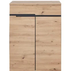 80x107x38 Vertiko für Schuhe in Wildeiche Optik - Kuetra