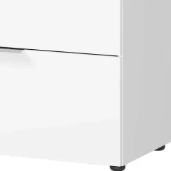 83x101x42 Vier-Schubladen-Kommode in Weiß - Thima
