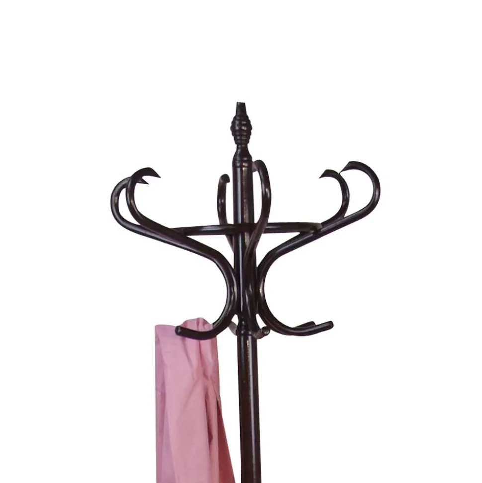 53x184x53 Vintage Garderobenständer in Braun - Suncato