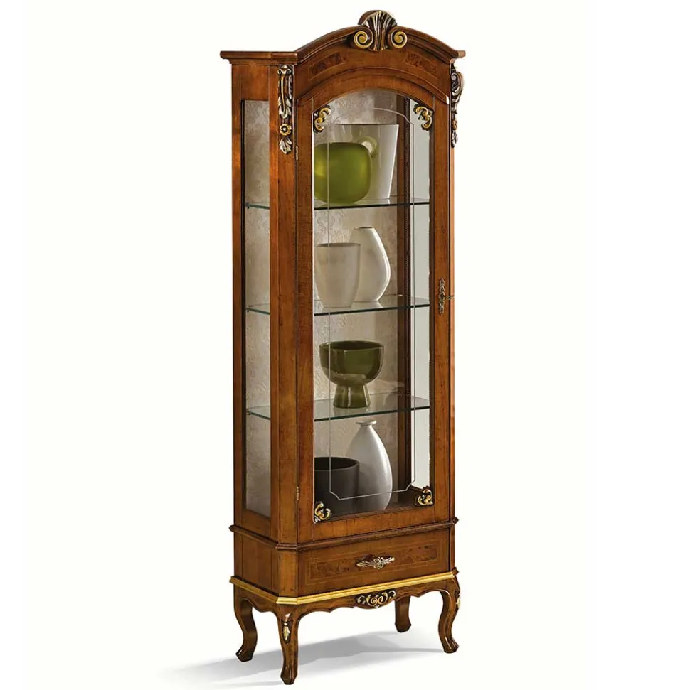 68x204x41 Vitrine im Italienischem Stil - Leonid