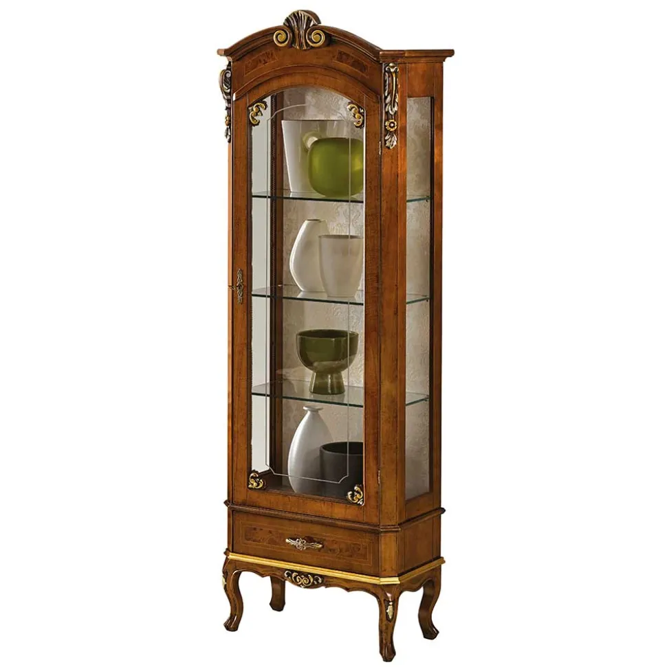 68x204x41 Vitrine im Italienischem Stil - Leonid