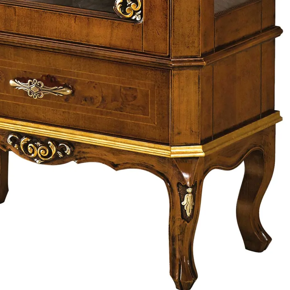 68x204x41 Vitrine im Italienischem Stil - Leonid