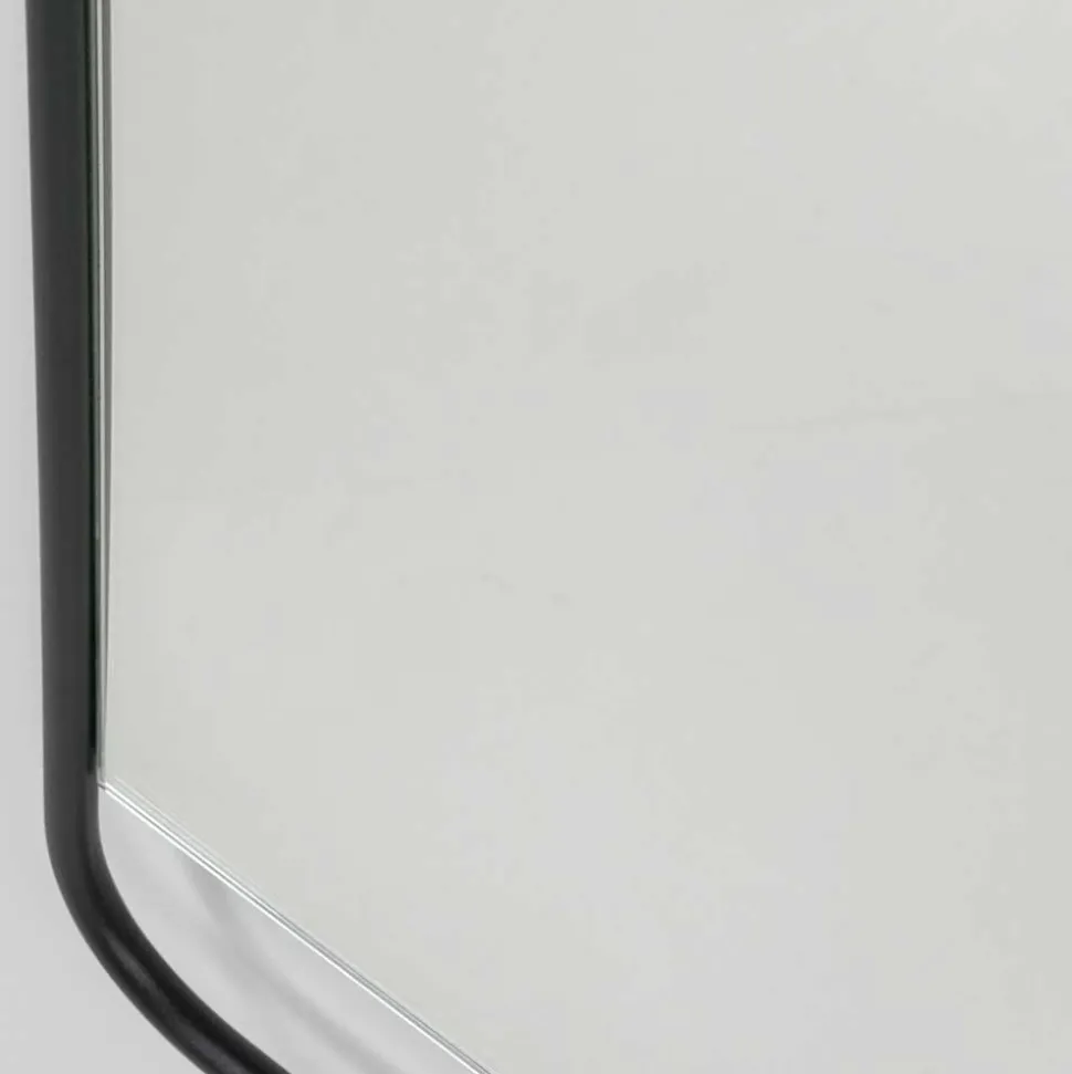 46x175x3 Wand Hängespiegel in Schwarz - Mentrakin