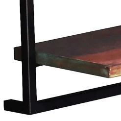 50x35x25 Wandboard aus Altholz mit Metallrahmen - Jamaica