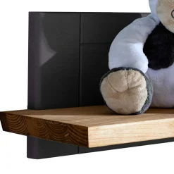 99x22x21 Wandboard in Grau & Eichefarben - Juwanna