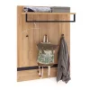 90x113x28 Wandgarderobe in Wildeiche Optik - Truvisas