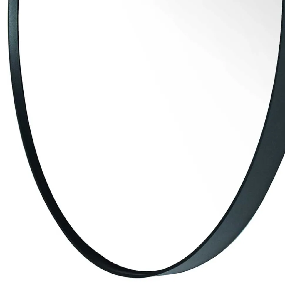 60x80x5 Wandspiegel in ovaler Form - Lonza