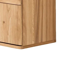 45x149x37 Wandvitrine in Eiche Bianco - Crupean