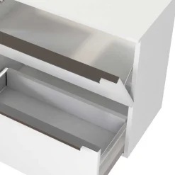 60x55x35 Waschbeckenschrank mit Klappe & Schublade - Livendas I