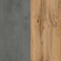 105x63x47 Waschtisch hängend in Wildeiche & Beton - Mia