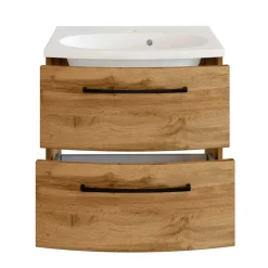 60x54x45 Waschtischkonsole in Wildeiche Optik - Arazony