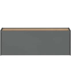 100x35x30 Wohnzimmer Hängeschrank mit Klappe - Ahilav