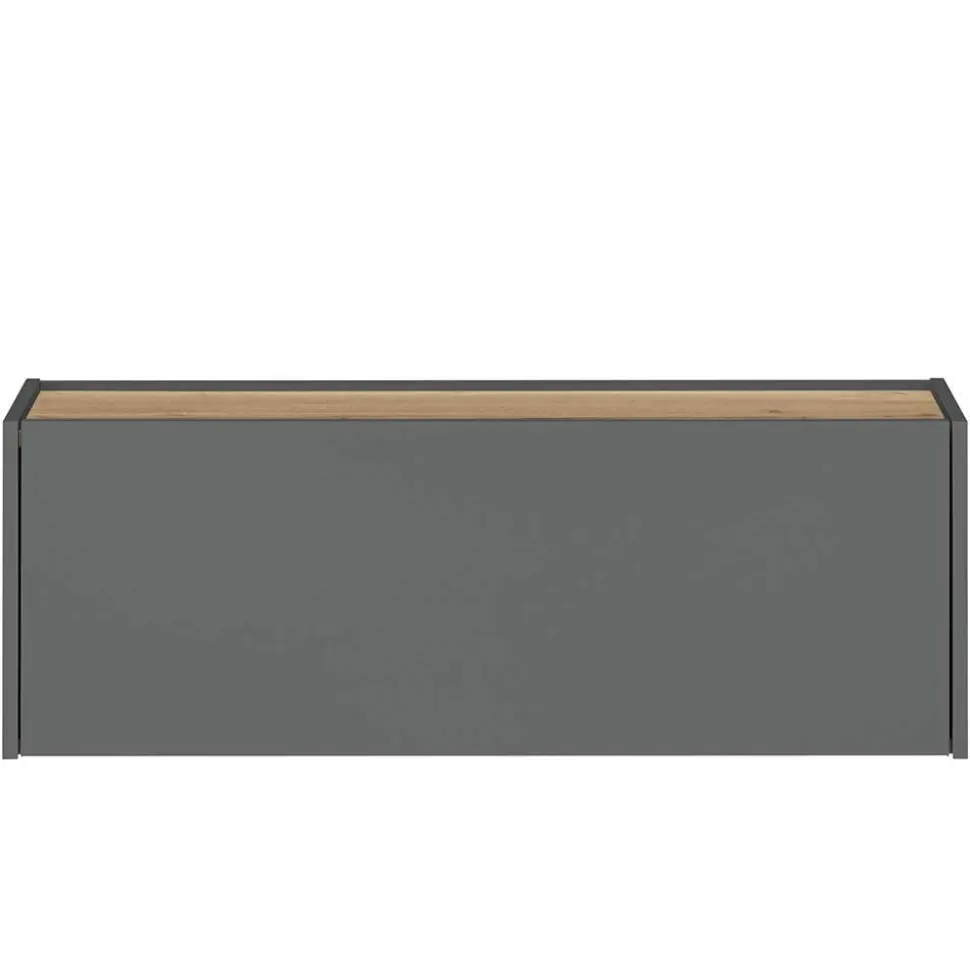 100x35x30 Wohnzimmer Hängeschrank mit Klappe - Ahilav