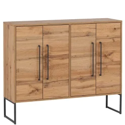 112x94x33 Wohnzimmer Kommode mit vier Türen - Swurta