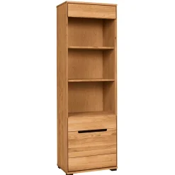 63x197x41 Wohnzimmer Regal mit 3 Fächern & Tür - Sennya