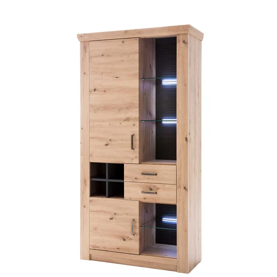 110x211x45 Wohnzimmer Schrank hochwertig - Wykina