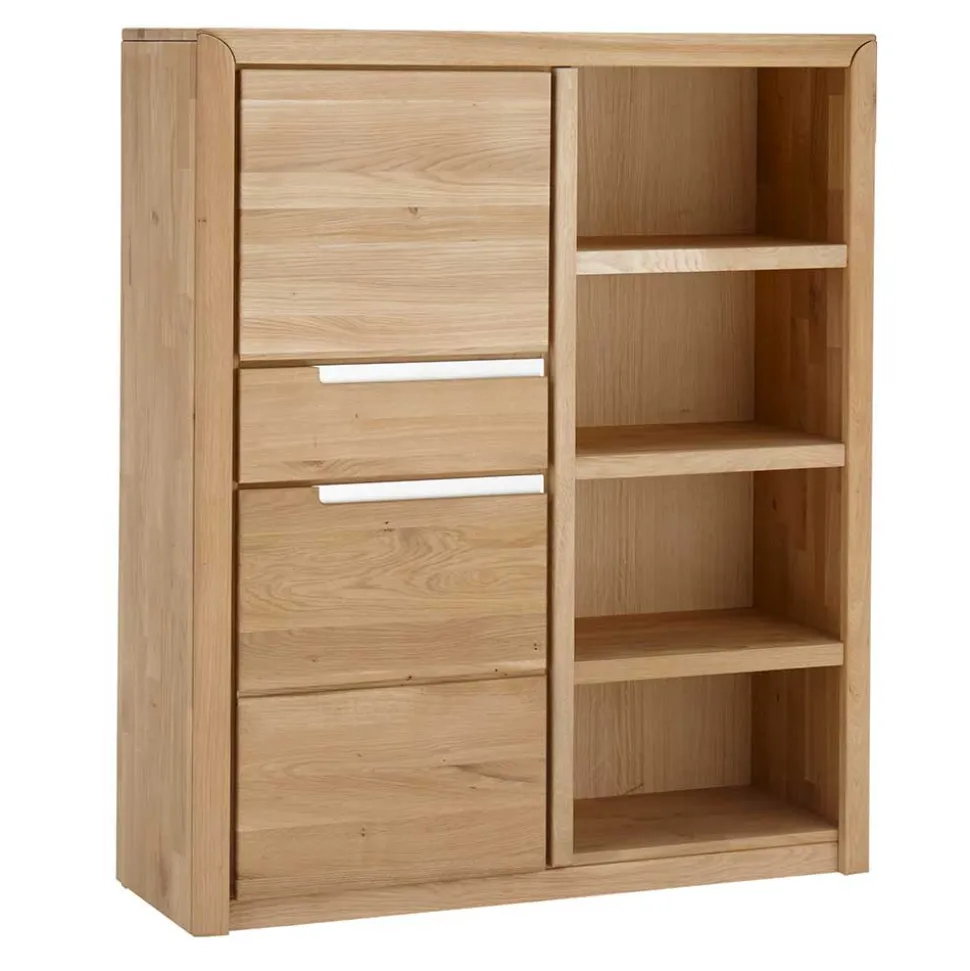 114x134x41 Wohnzimmer Schrank mit Regal Teil - Croconia