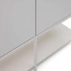 98x160x98 Wohnzimmer Schrank 4-türig & Fach - Dresconio