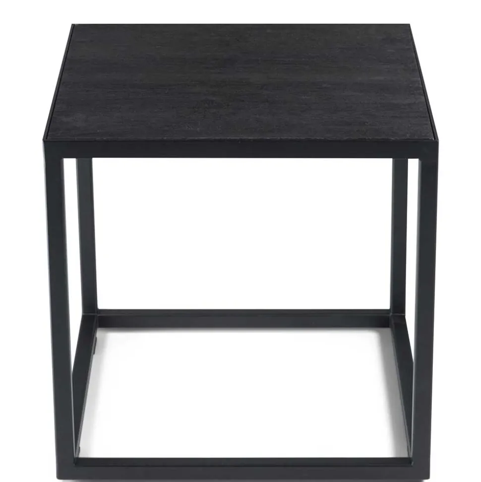 40x40x40 Wohnzimmer Tisch in Schwarz - Vanilla