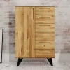 91x140x45 Wohnzimmerschrank mit sechs Schubladen - Mandirov