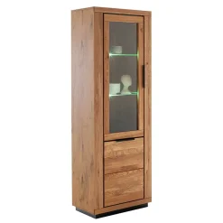 72x200x40 Wohnzimmervitrine teilmassiv - Vlacoma