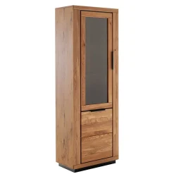 72x200x40 Wohnzimmervitrine teilmassiv - Vlacoma