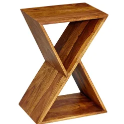 43x60x30 X Design Couchisch aus Sheesham Massivholz - Andarina