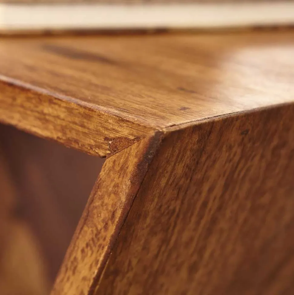 43x60x30 X Design Couchisch aus Sheesham Massivholz - Andarina