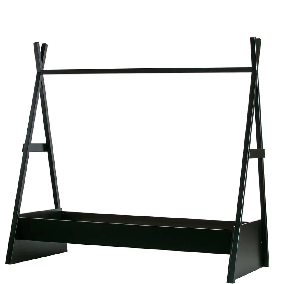 111x209x212 Zelt Kinderbett in Schwarz - Loytina